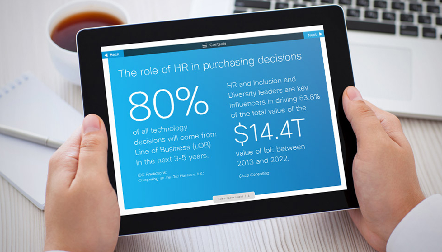 Cisco HR sales toolkit - Role of HR in purchasing decisions