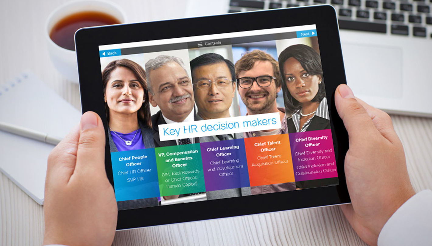 Cisco HR sales toolkit - key HR decision makers