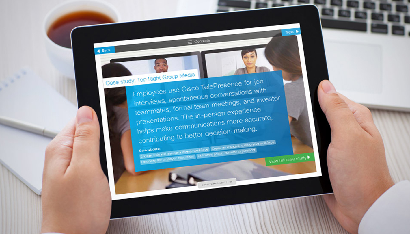 Cisco HR sales toolkit - top right group media