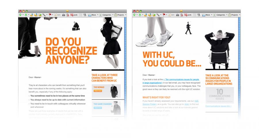 AT&T UC campaign emails