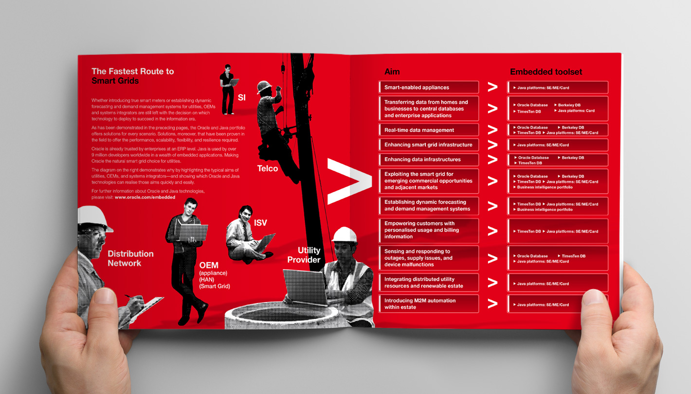 Oracle smart grid marketing brochure