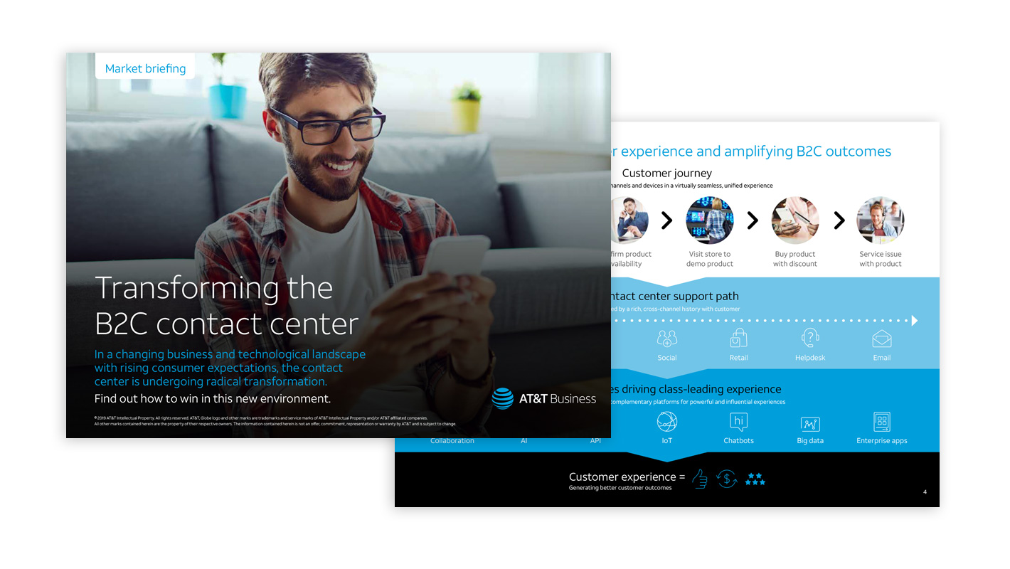 AT&T contact centre briefing - B2C