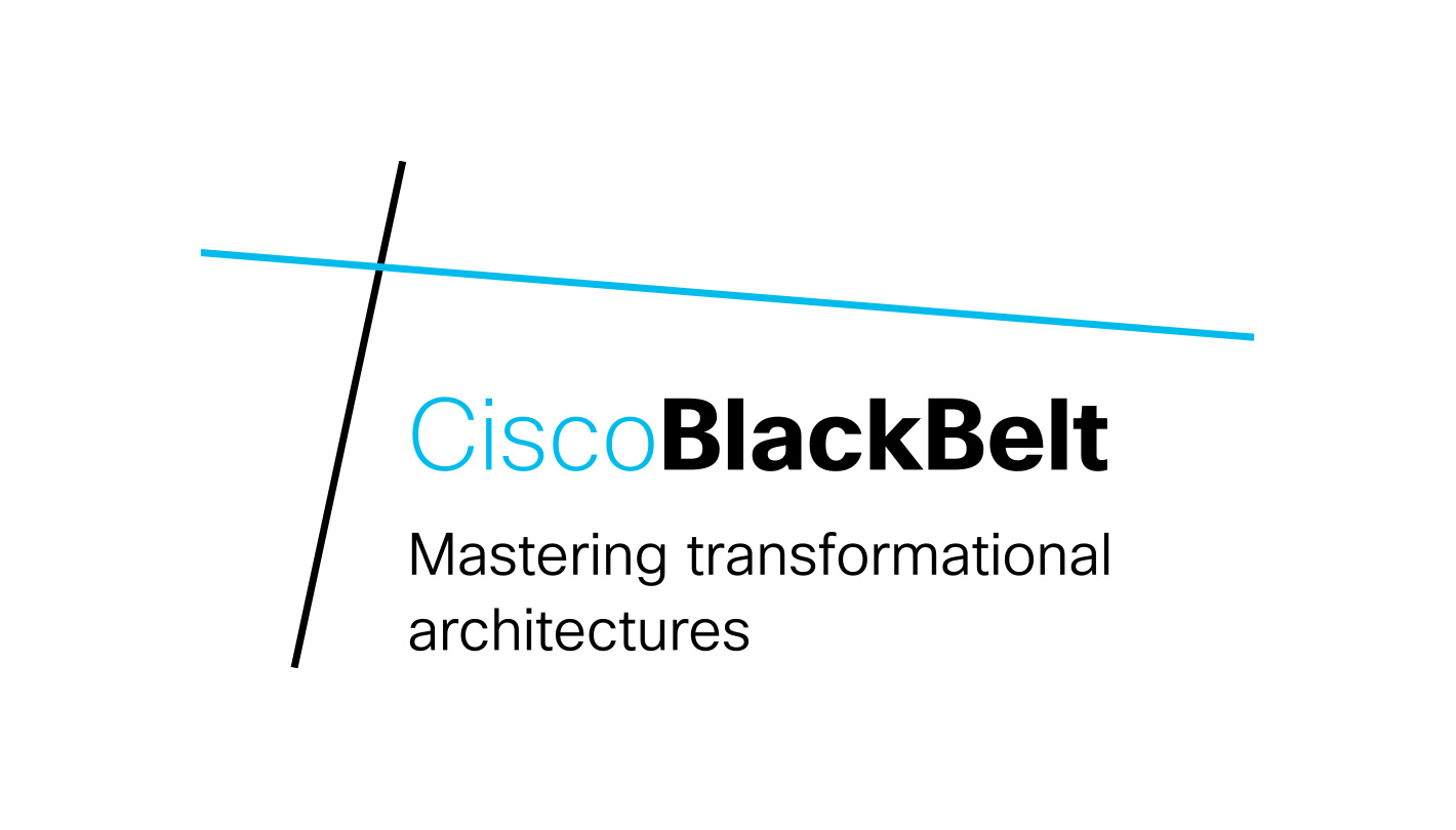 Cisco Black Belt logo