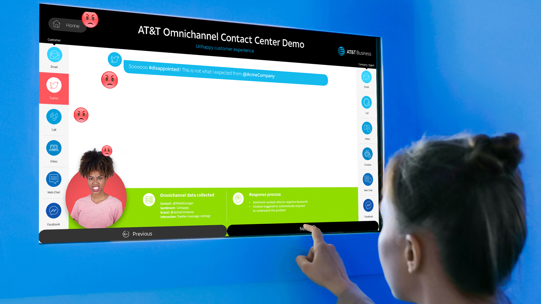 AT&T Omnichannel Contact Center Demo 2