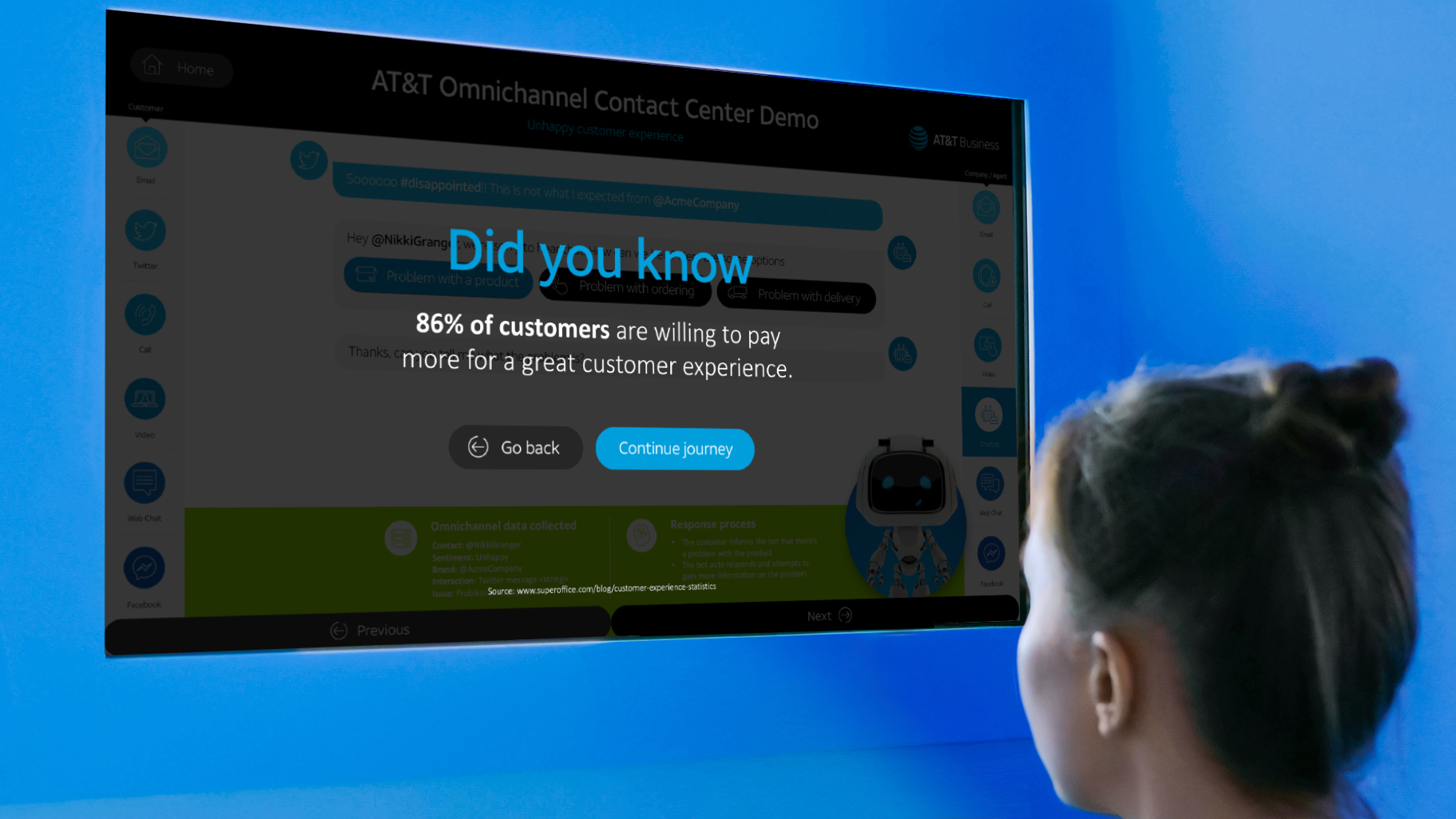 AT&T Omnichannel Contact Center Demo 4