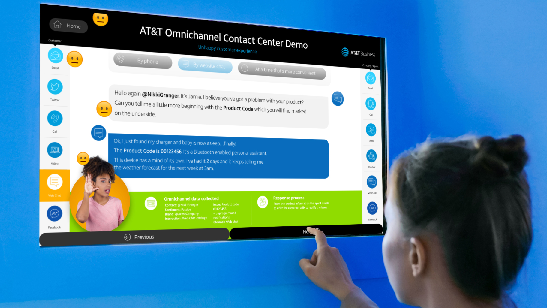 AT&T Omnichannel Contact Center Demo 5