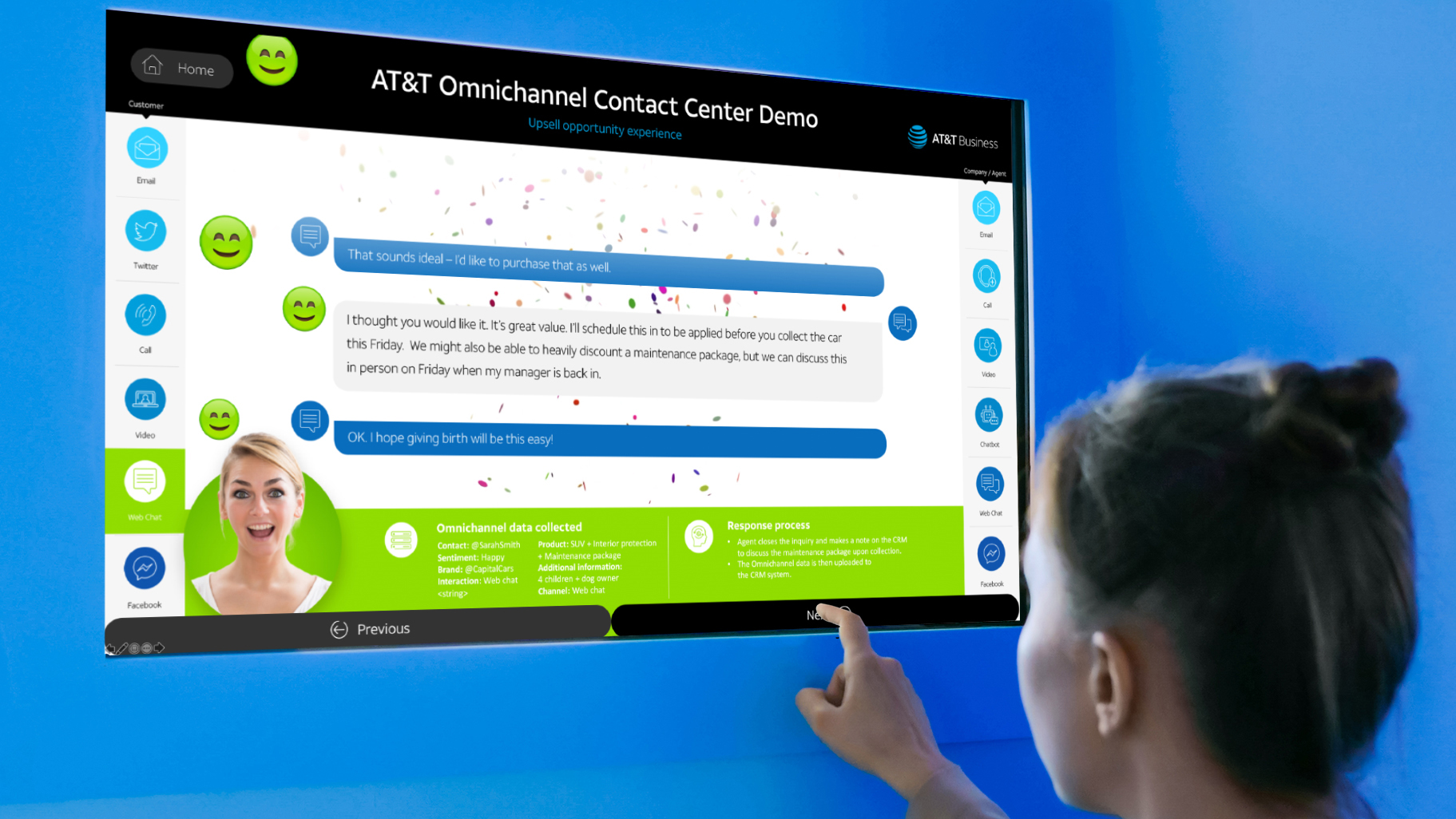 AT&T Omnichannel Contact Center Demo 7