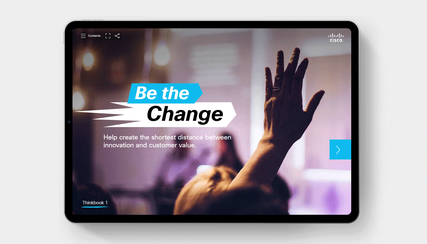 Cisco be the change ebook