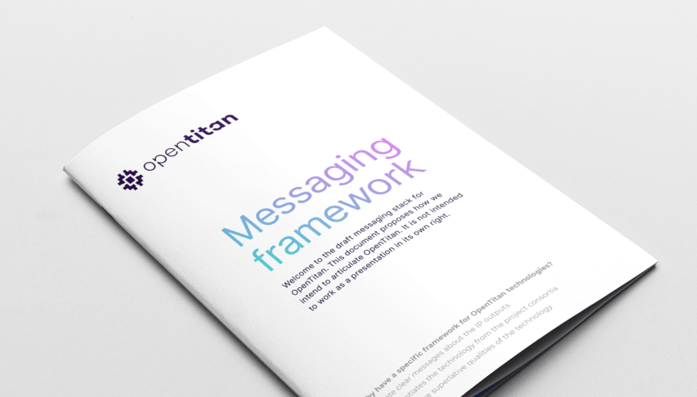 Opentitan messaging framework