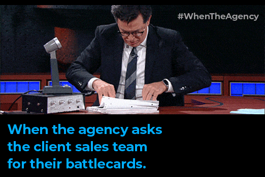Sales Battlecards Meme