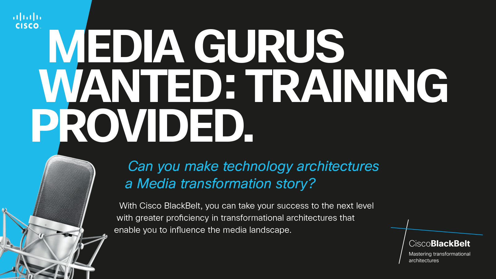 Cisco - Media gurus wanted