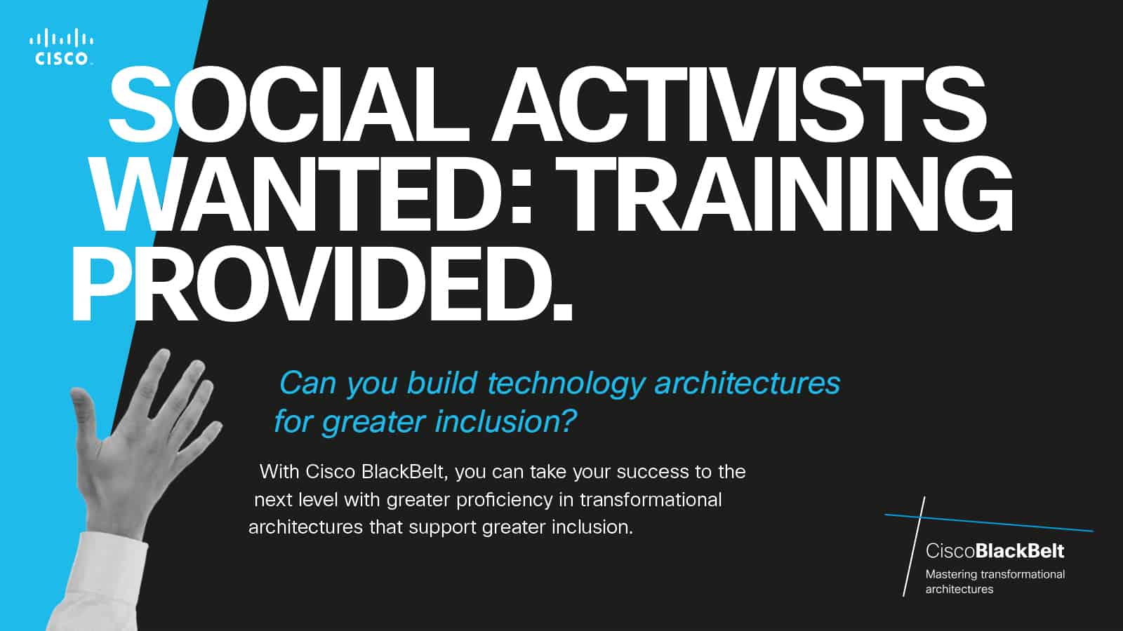 Cisco - Social activists wanted