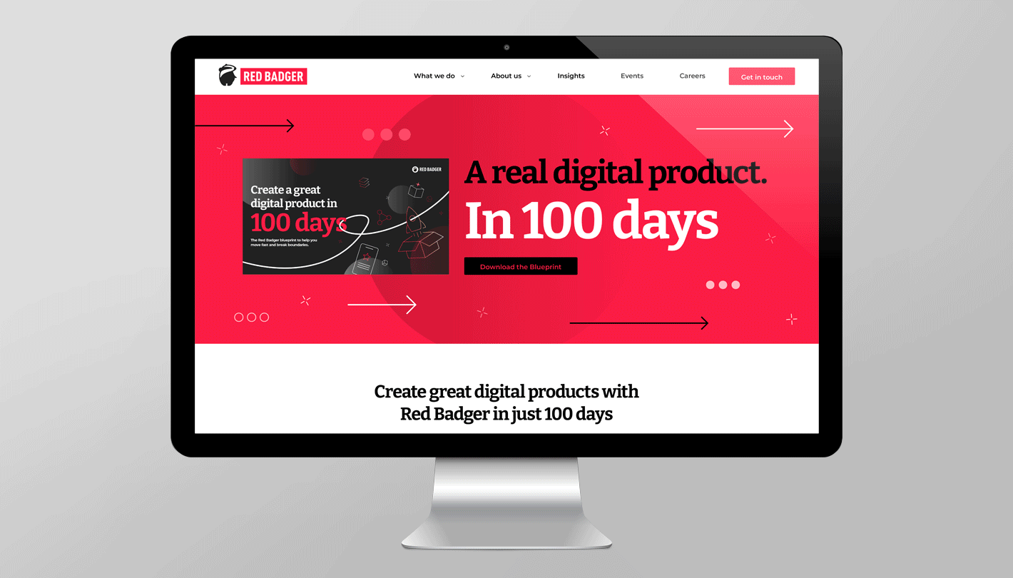 Red Badger 100 days lander