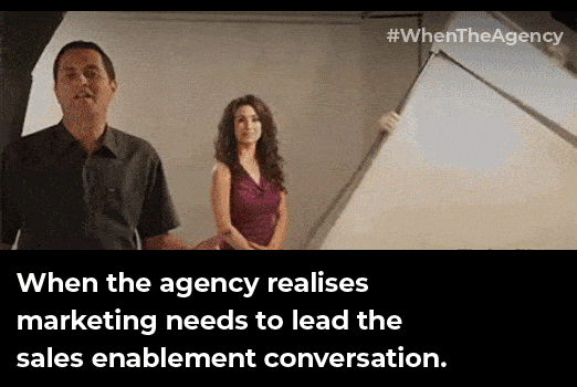 Sales enablement meme