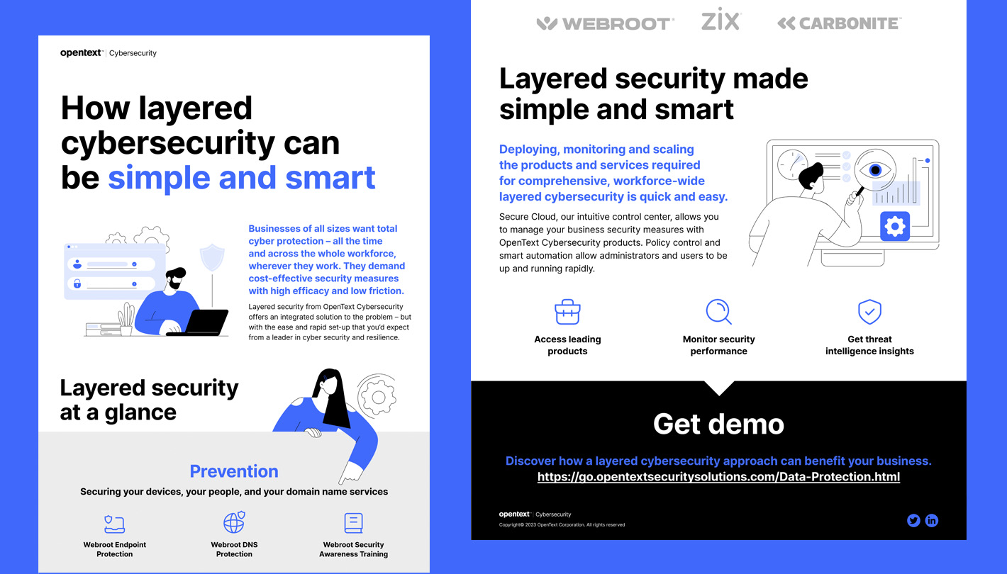 Opentext - Be surprised Infographic