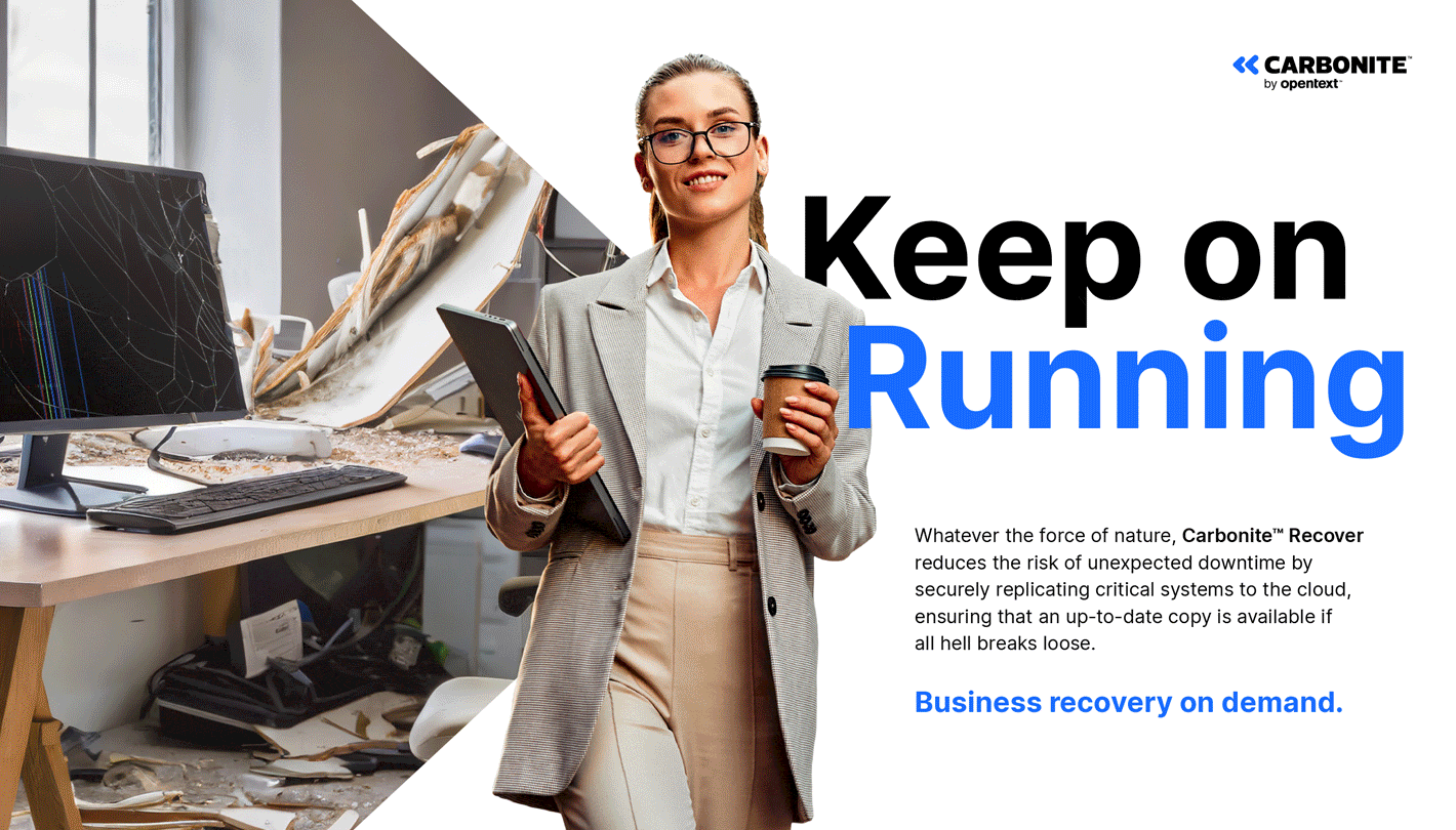 OpenText DRaaS adcepts