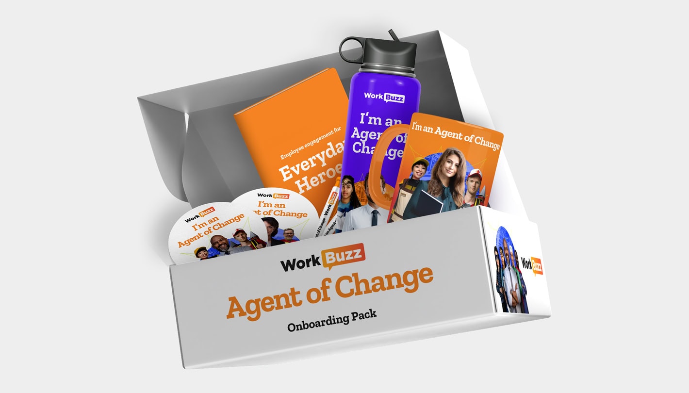 WorkBuzz - Agents of Change goody box