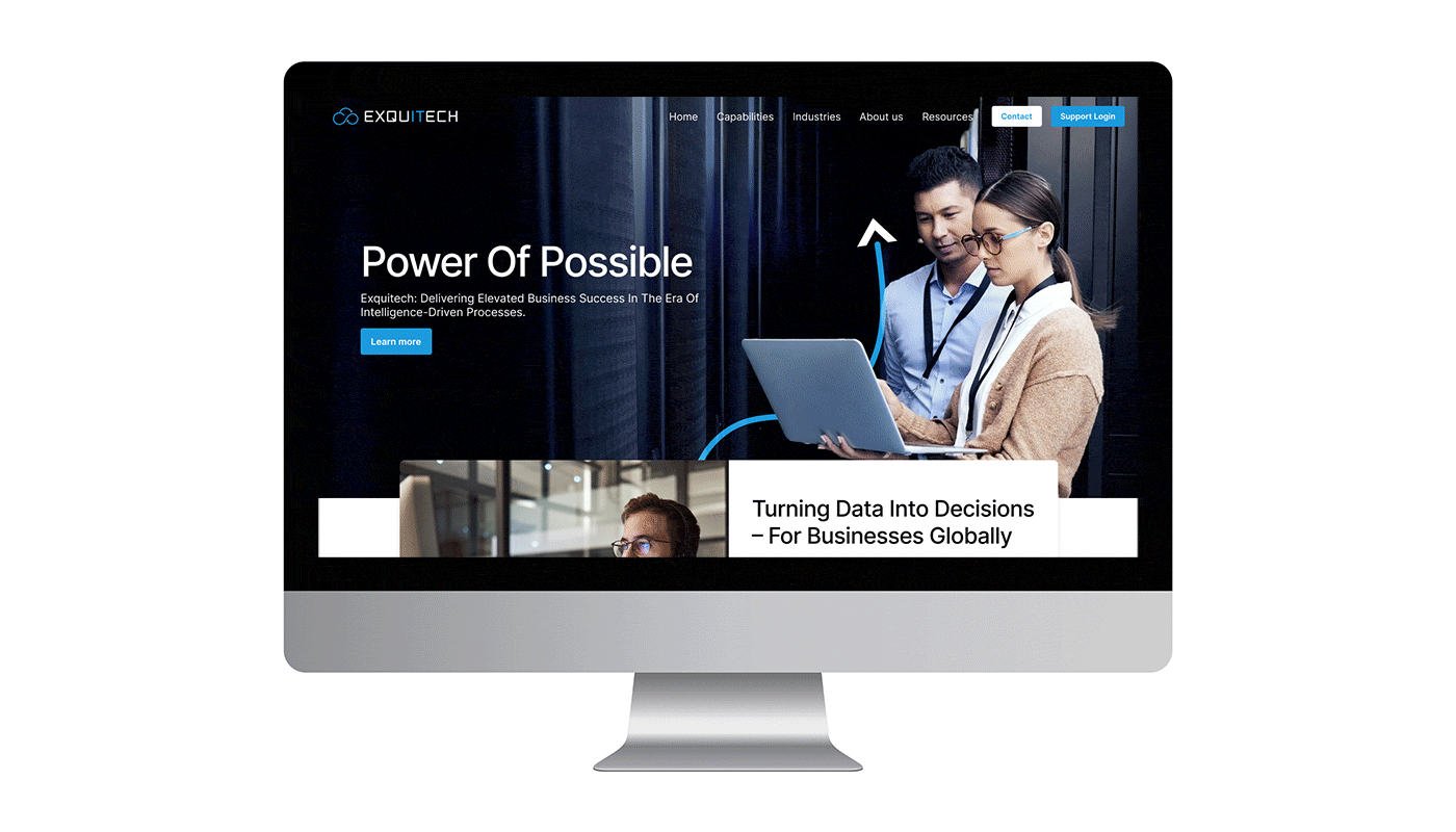 Exquitech website