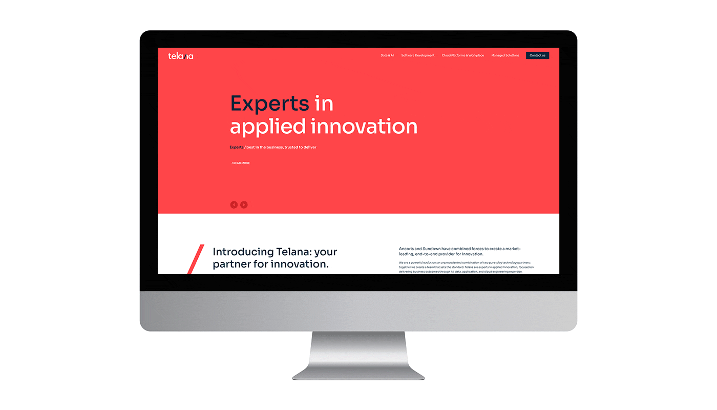 Telana website