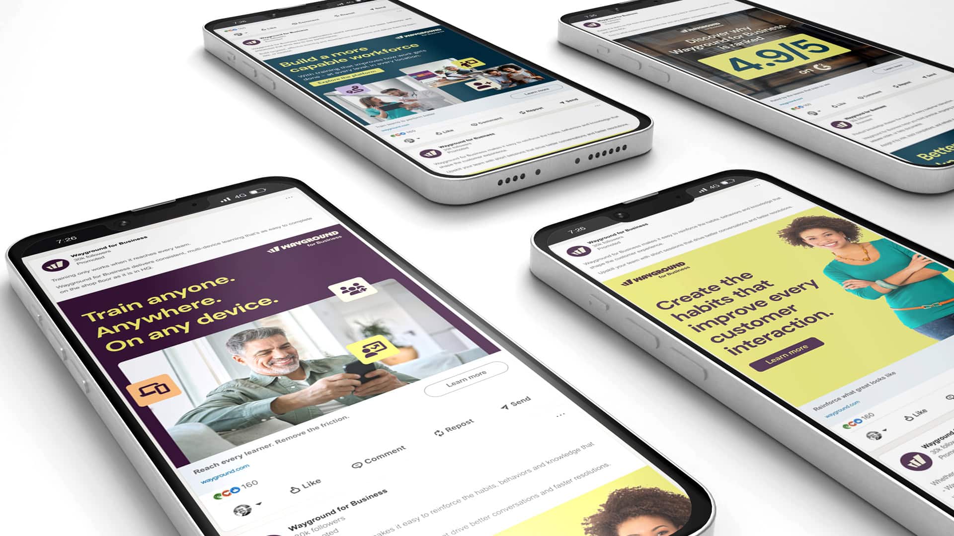 Wayground demand generation adverts