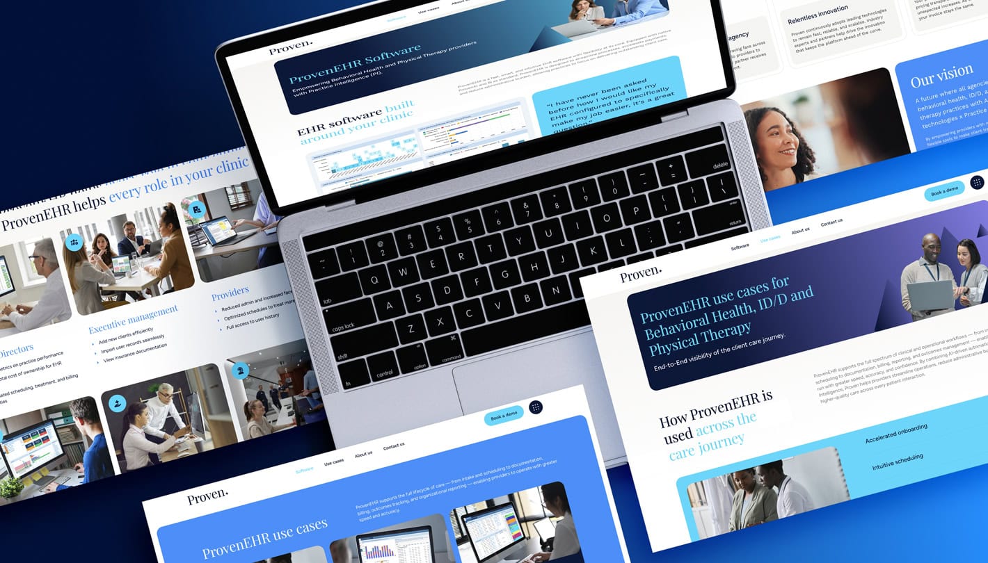 Proven Software website pages