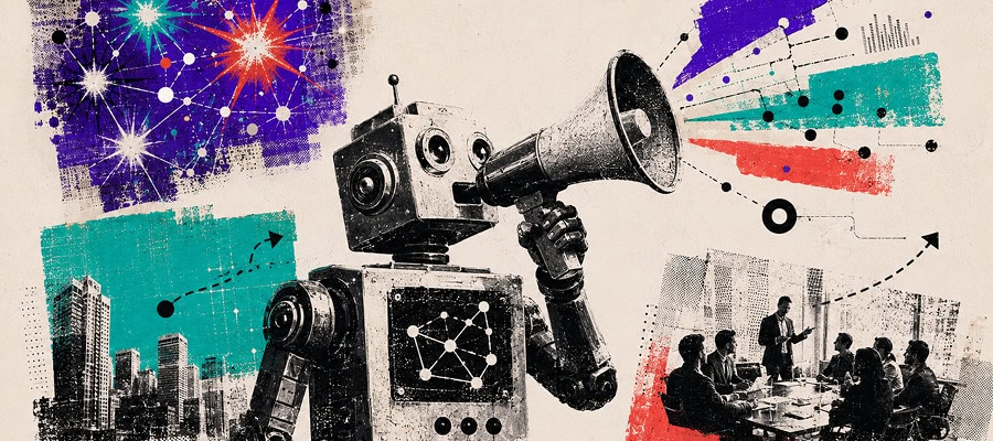 Different from marketing with AI