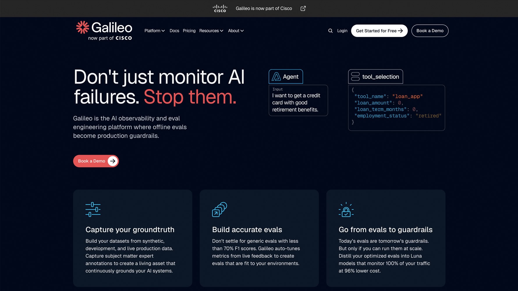 Galileo website