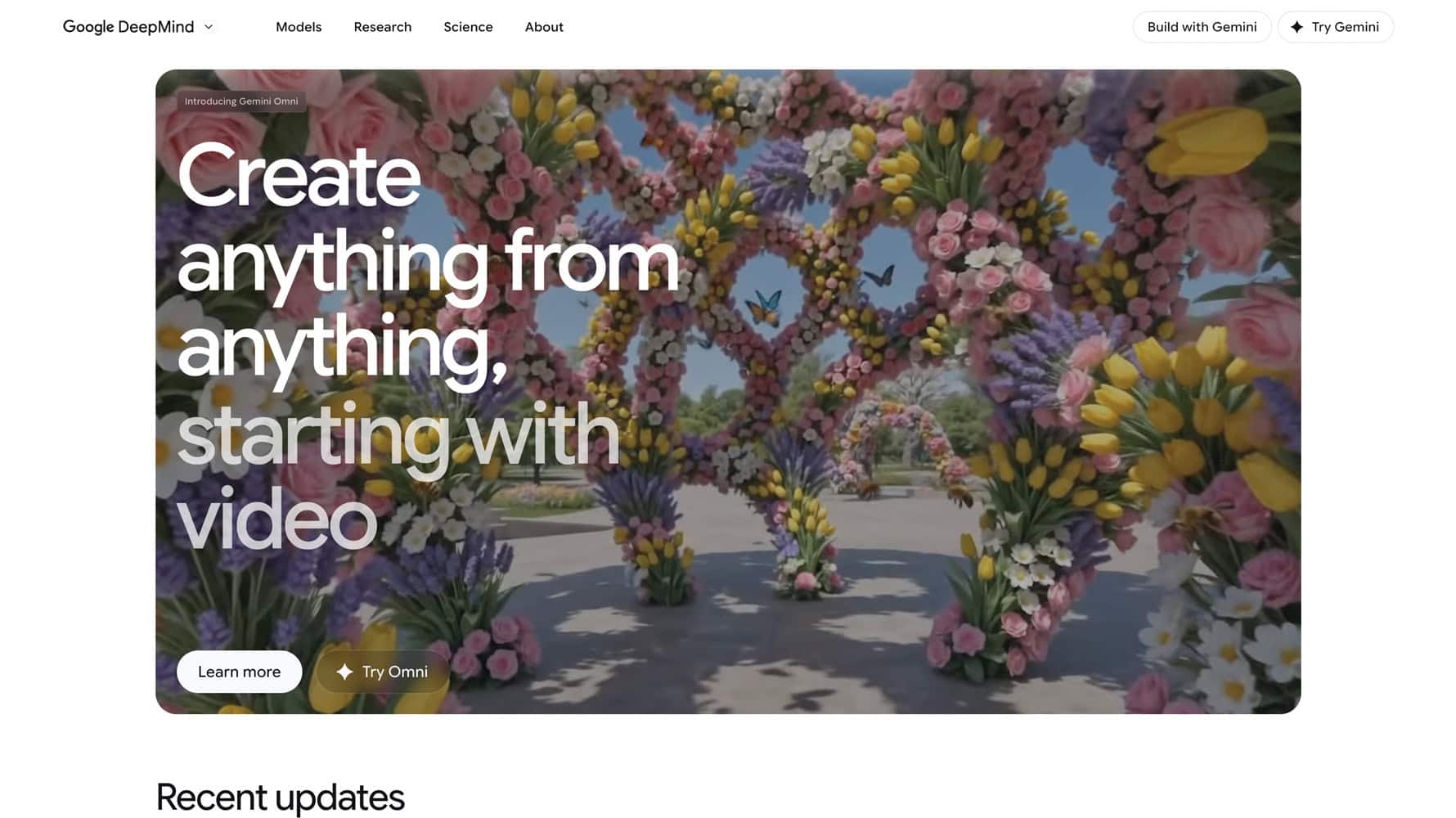 Google DeepMind website