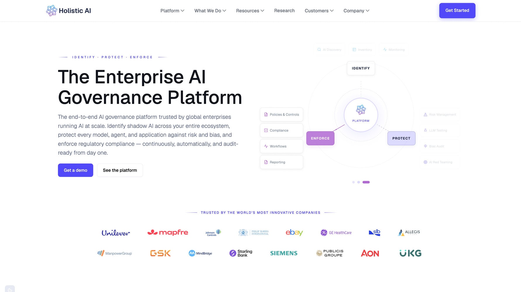 Holistic AI website