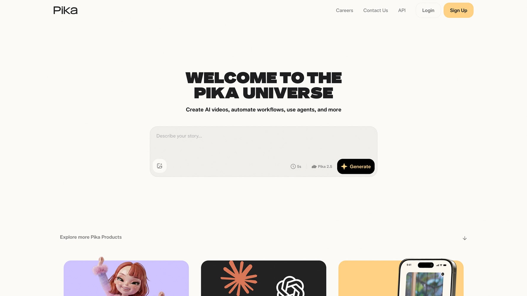 Pika website