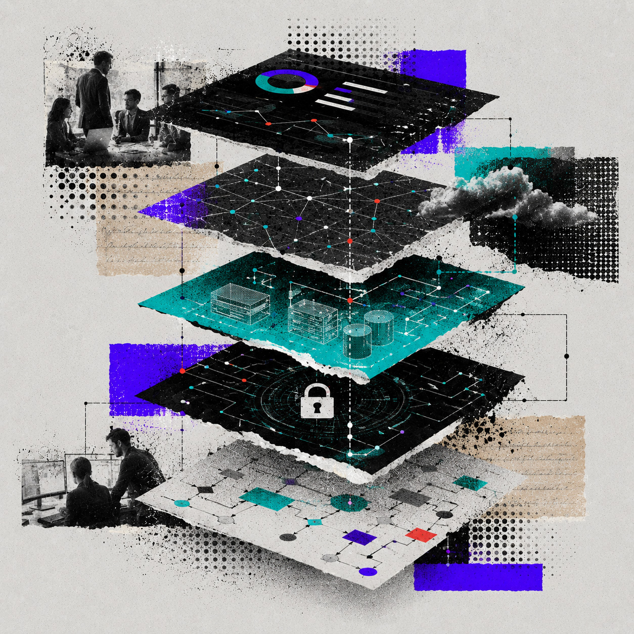 One story, layered proof